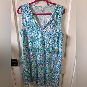 Lilly Pulitzer Johana coverup size XL